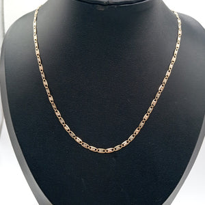 CADENA ORO COMBINADO 10 K 4.2 GRMS (SEMINUEVO)