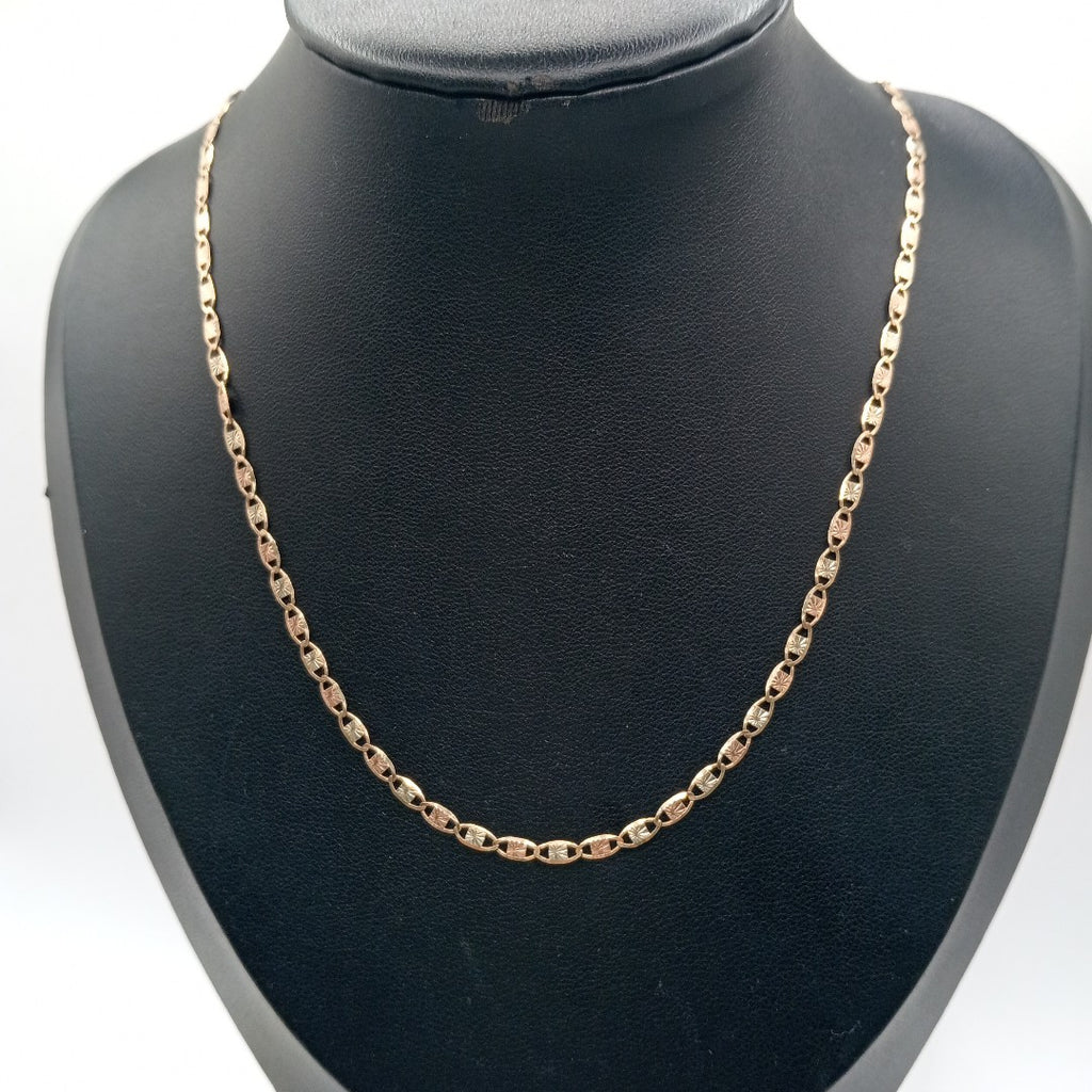CADENA ORO COMBINADO 10 K 4.6 GRMS (SEMINUEVO)