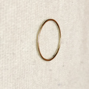 ARGOLLA ORO 14 K 0.8 GRMS (SEMINUEVO)