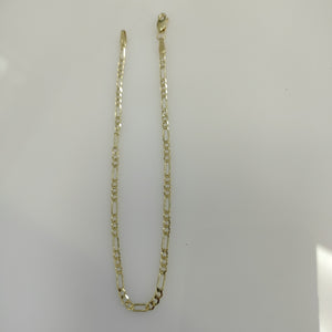 PULSERA TEJIDO 3X1 14K 21 CM 2.3 GR (NUEVO)