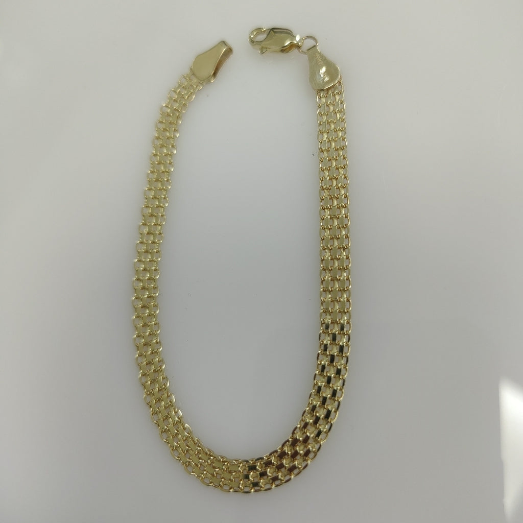PULSERA ESPECIAL 14K 18 CM 4.6 GR (NUEVO)
