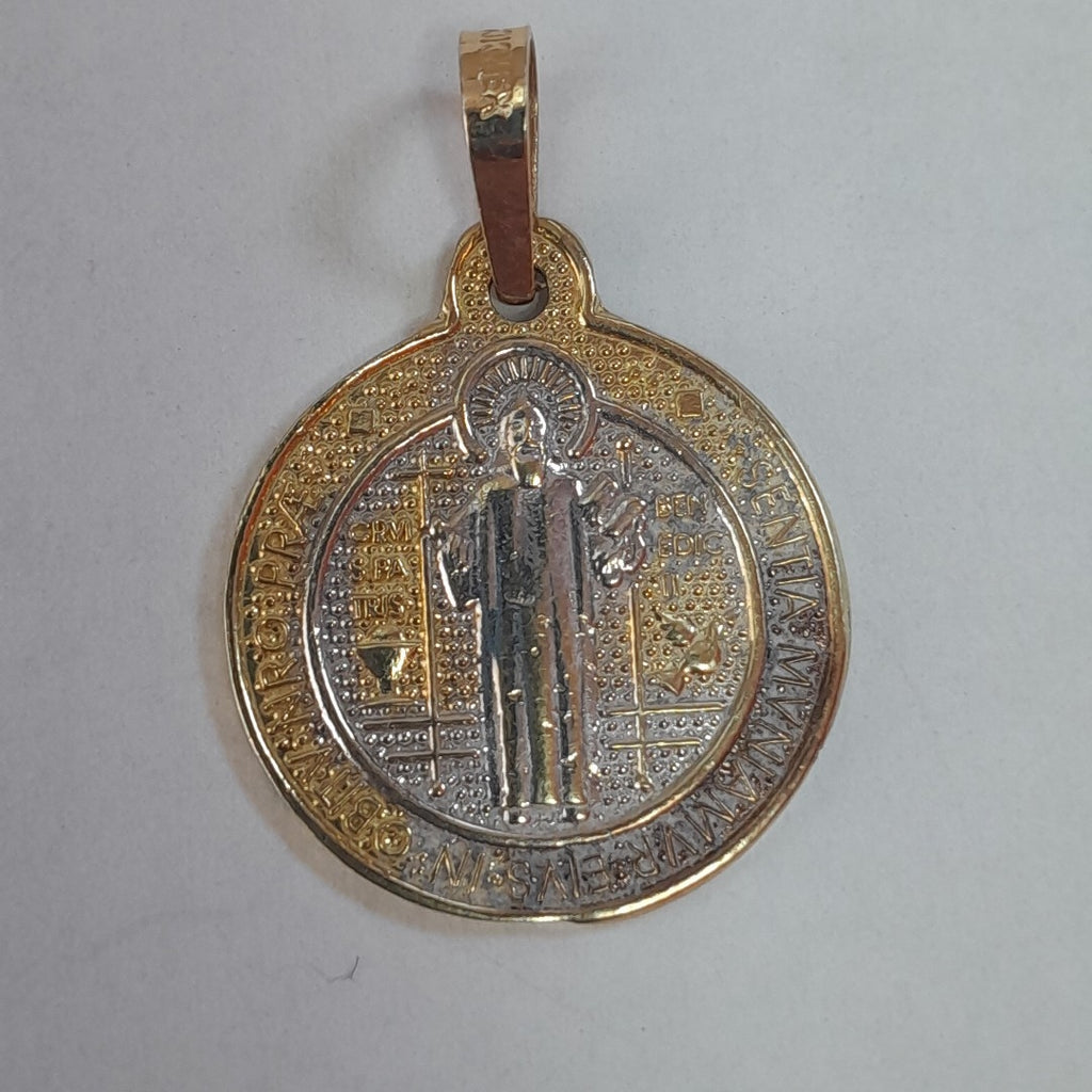 MEDALLA RELIGIOSA ORO 10 K 2.3 GRMS (SEMINUEVO)