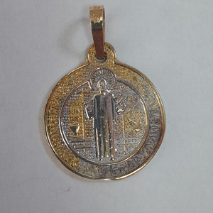 MEDALLA RELIGIOSA ORO 10 K 2.3 GRMS (SEMINUEVO)