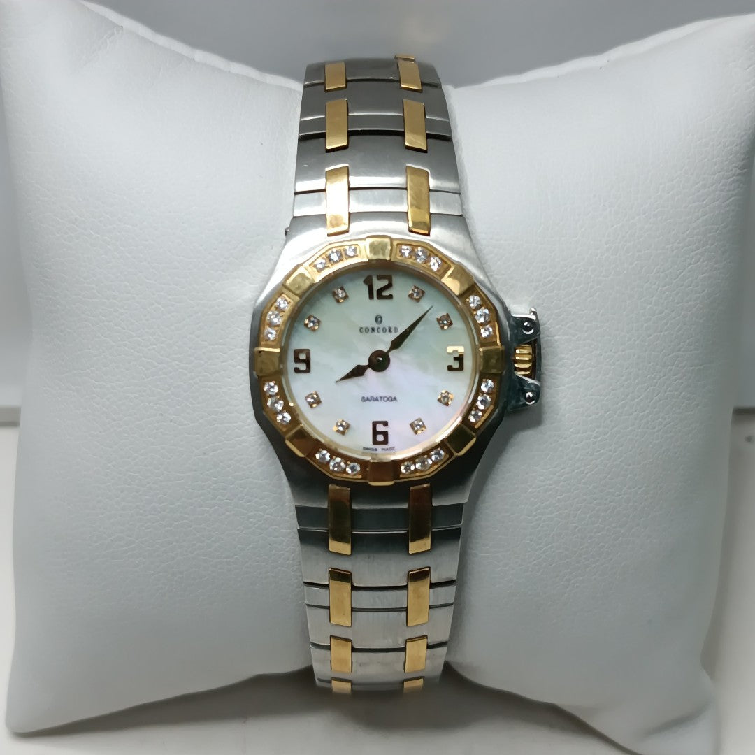 RELOJ DAMA CONCORD SARATOGA (SEMINUEVO)