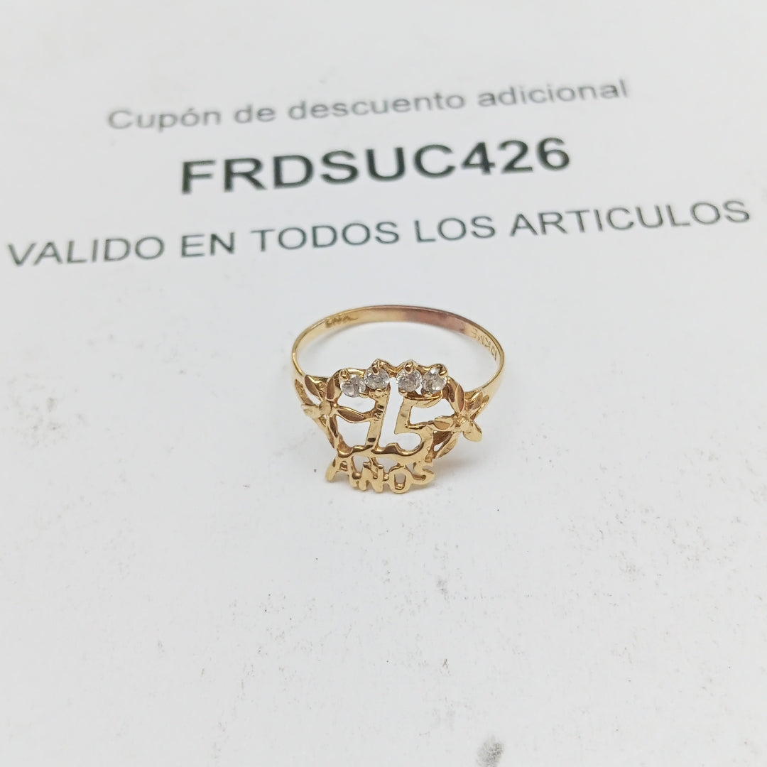 ANILLITO ORO 10 K 1,20 GRMS (SEMINUEVO)