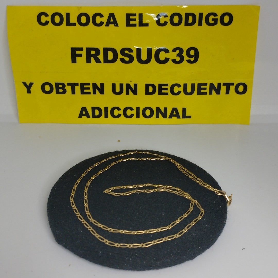CADENA ORO 14 K 2 GRMS (SEMINUEVO)