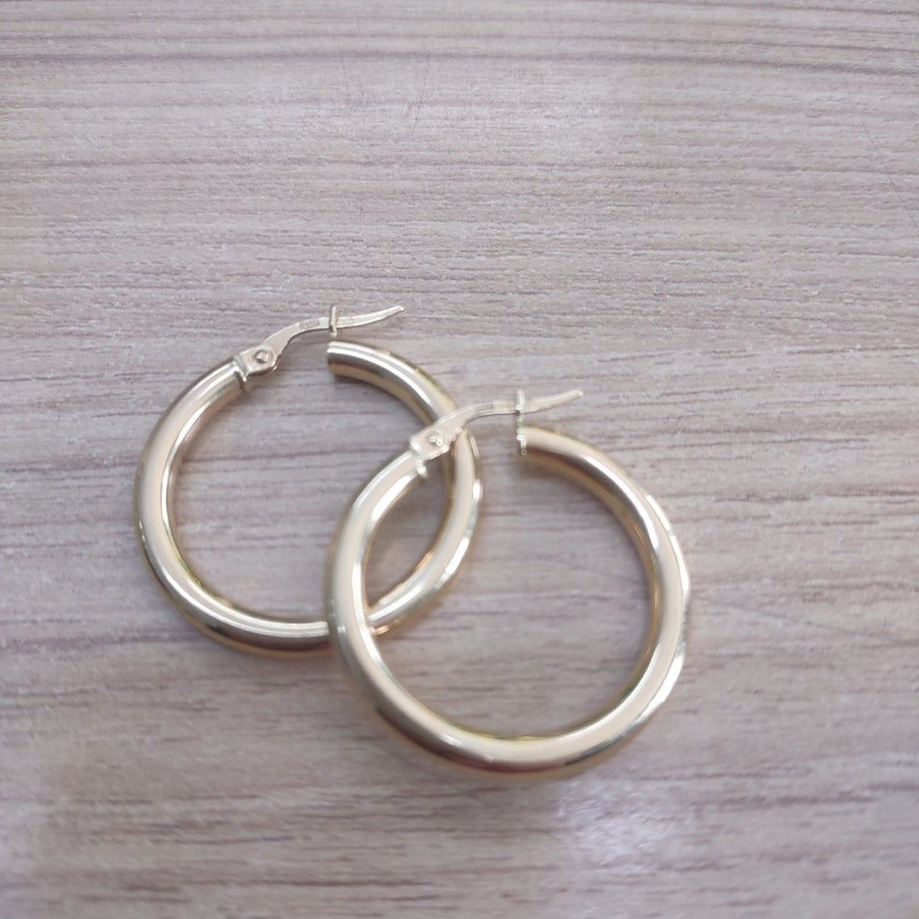 ARRACADAS PAR ORO 14 K 4.9 GRMS (SEMINUEVO)