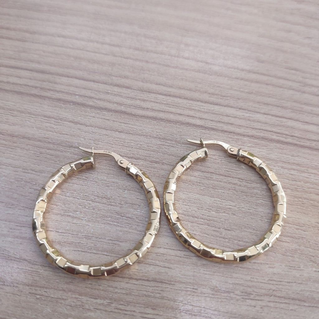 ARRACADAS PAR ORO 14 K 5 GRMS (SEMINUEVO)