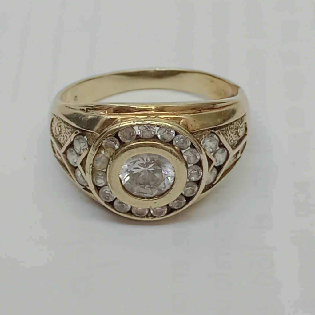 ANILLO ORO 10 K 6,60 GRMS (SEMINUEVO)