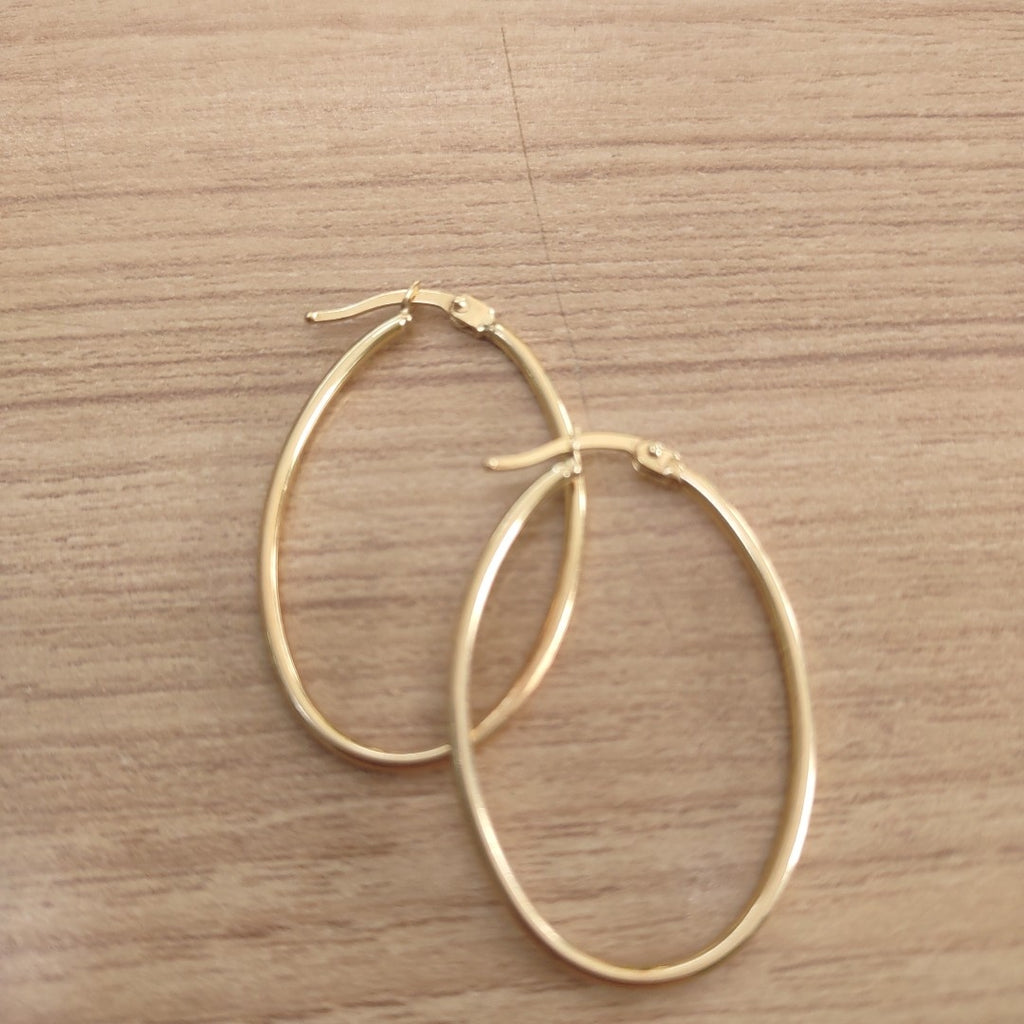 ARRACADAS PAR ORO 14 K 2.7 GRMS (SEMINUEVO)