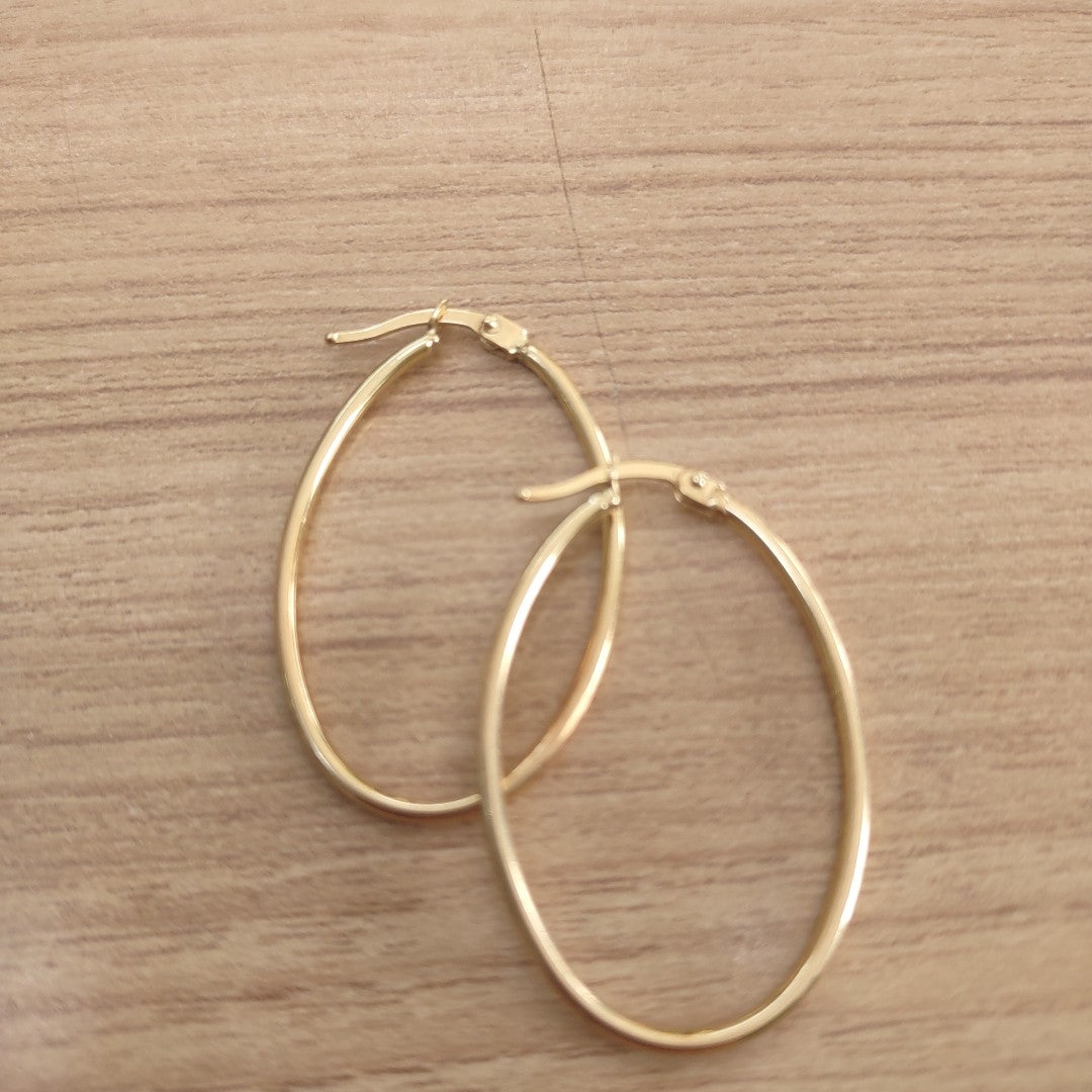 ARRACADAS PAR ORO 14 K 2.7 GRMS (SEMINUEVO)
