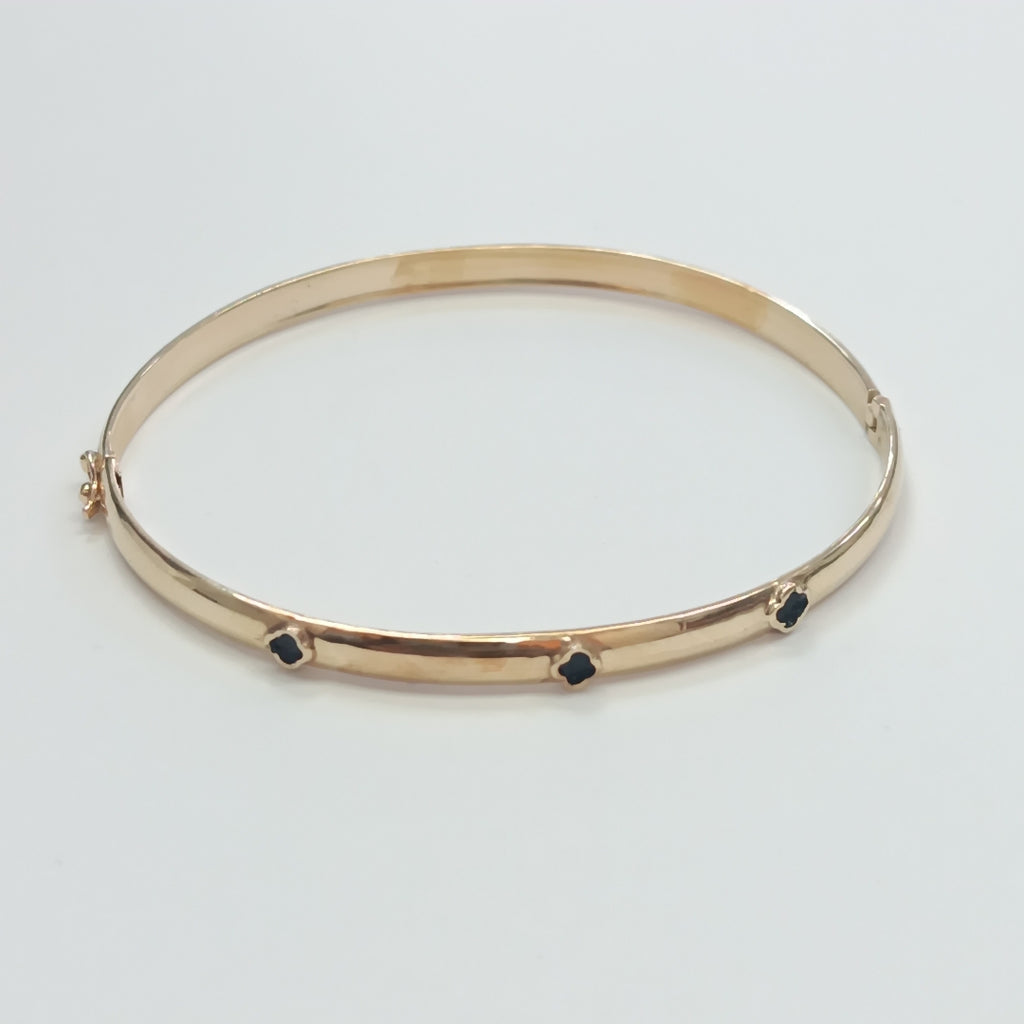 PULSERA RIGIDA ORO 14 K 7.9 GRMS (SEMINUEVO)