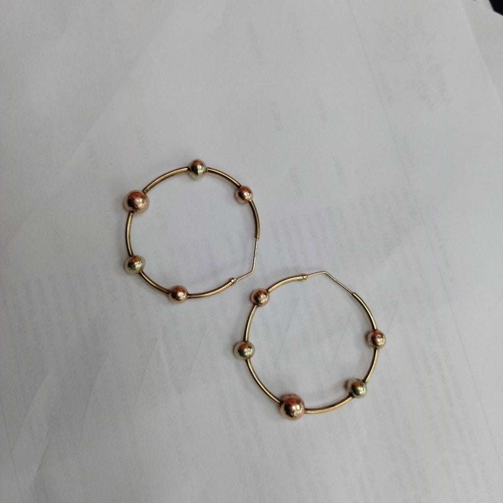 ARRACADAS PAR ORO 10 K 5,00 GRMS (SEMINUEVO)