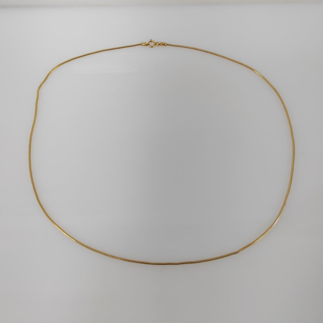 CADENA ORO 14 K 4.5 GRMS (SEMINUEVO)