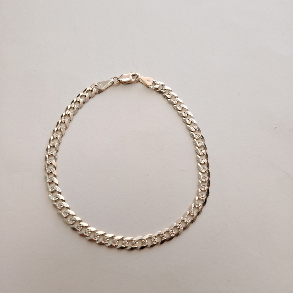 PULSERA BARBADA 14K 21 CM 7.6 GR (NUEVO)