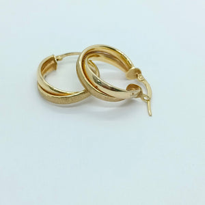 ARRACADAS PAR ORO 14 K 2,30 GRMS (SEMINUEVO)