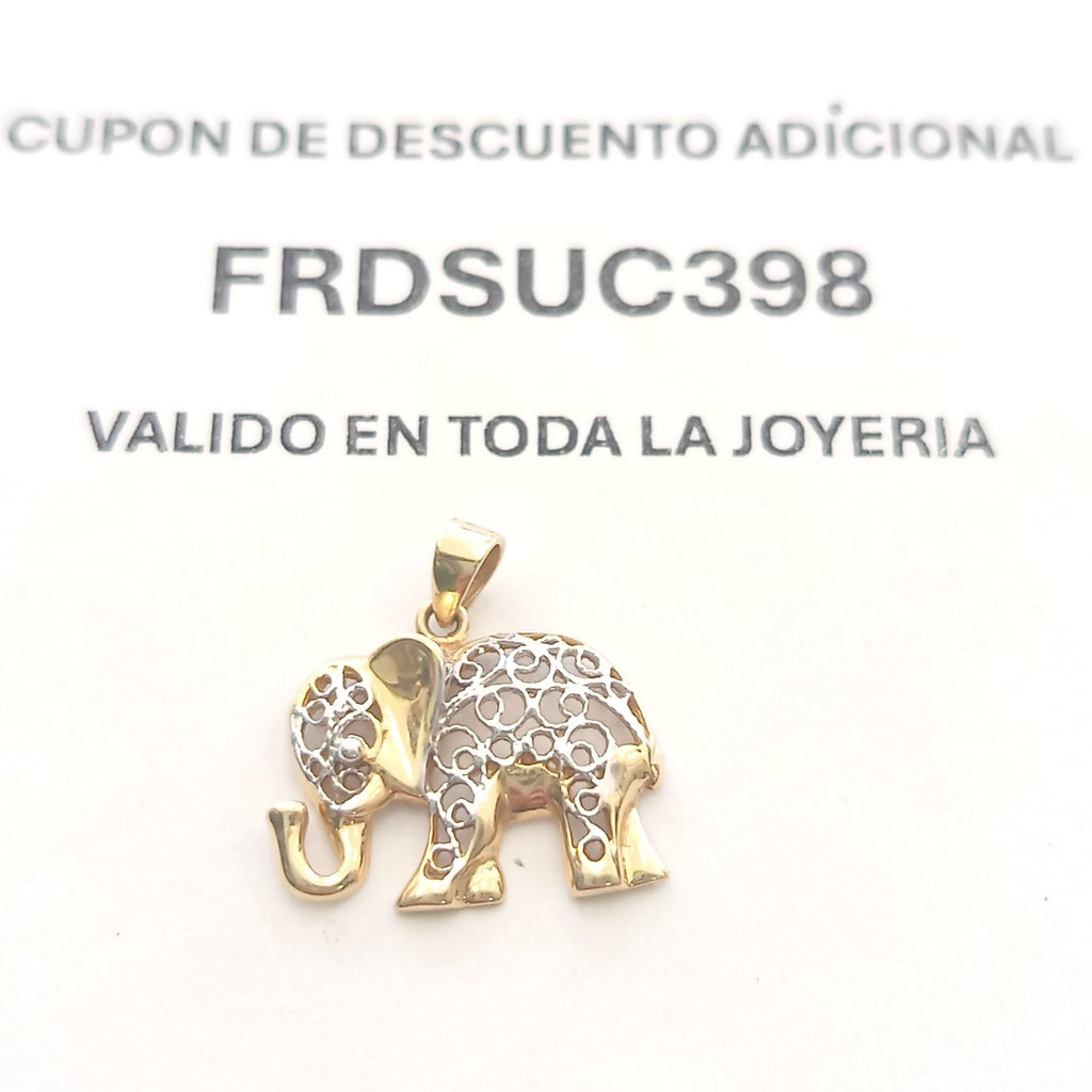 DIJE ORO,ORO COMBINADO 10 K 1,60 GRMS (SEMINUEVO)