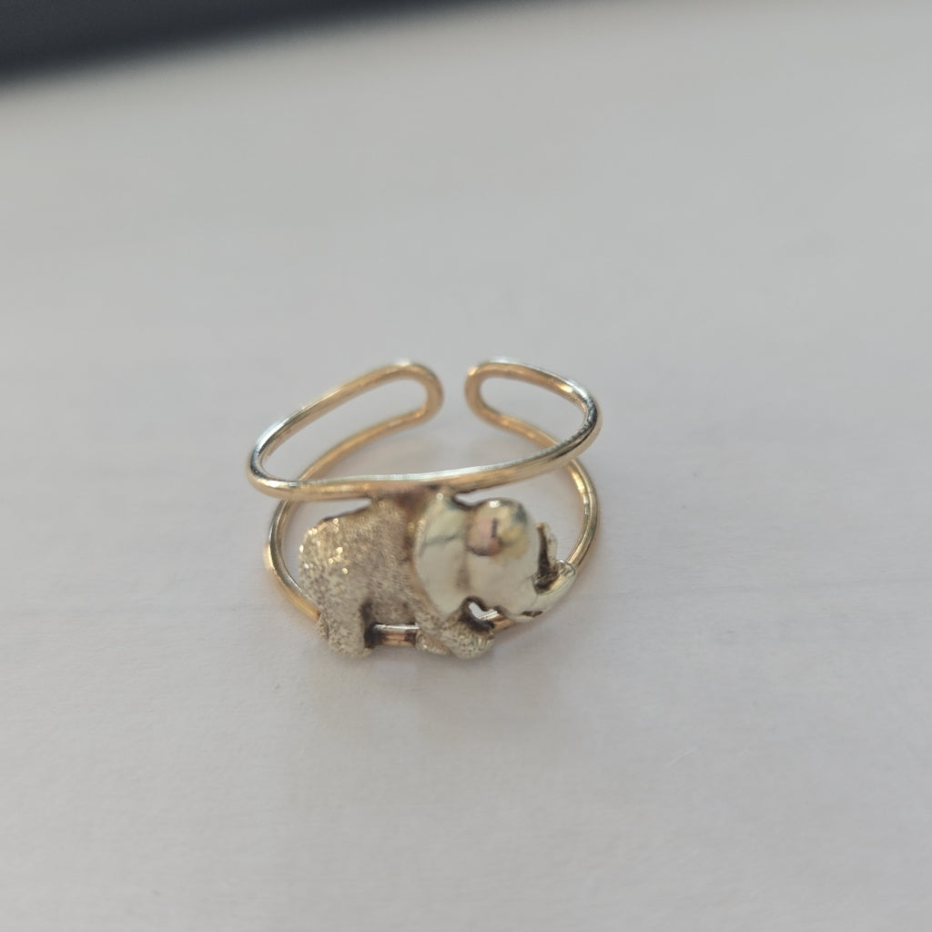 ANILLO ORO,ORO BLANCO 10 K 2,90 GRMS (SEMINUEVO)