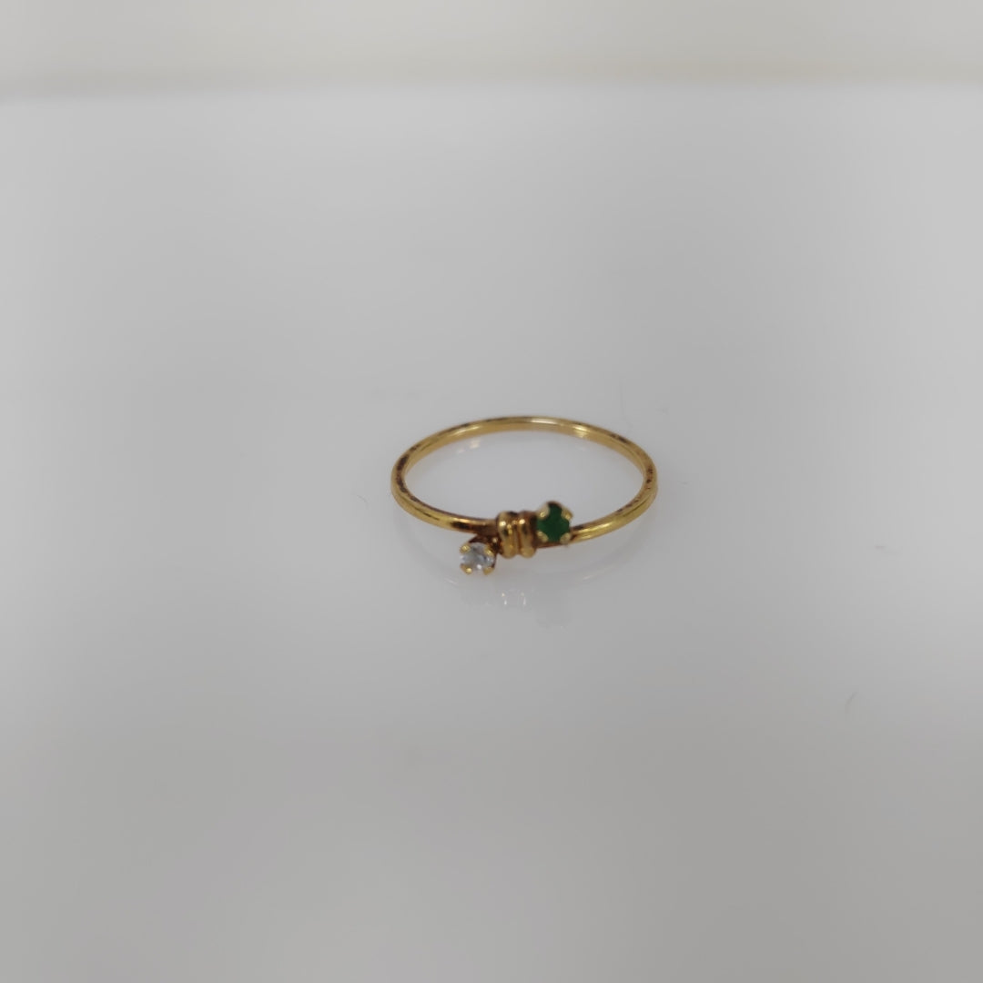 ANILLITO ORO 14 K 1.1 GRMS (SEMINUEVO)