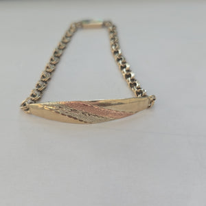 ESCLAVA ORO COMBINADO 10 K 7,10 GRMS (SEMINUEVO)