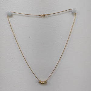 CADENA, DIJE ORO 14 K 5 GRMS (SEMINUEVO)