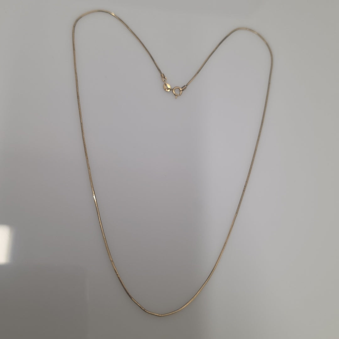 CADENA ORO 14 K 3.3 GRMS (SEMINUEVO)