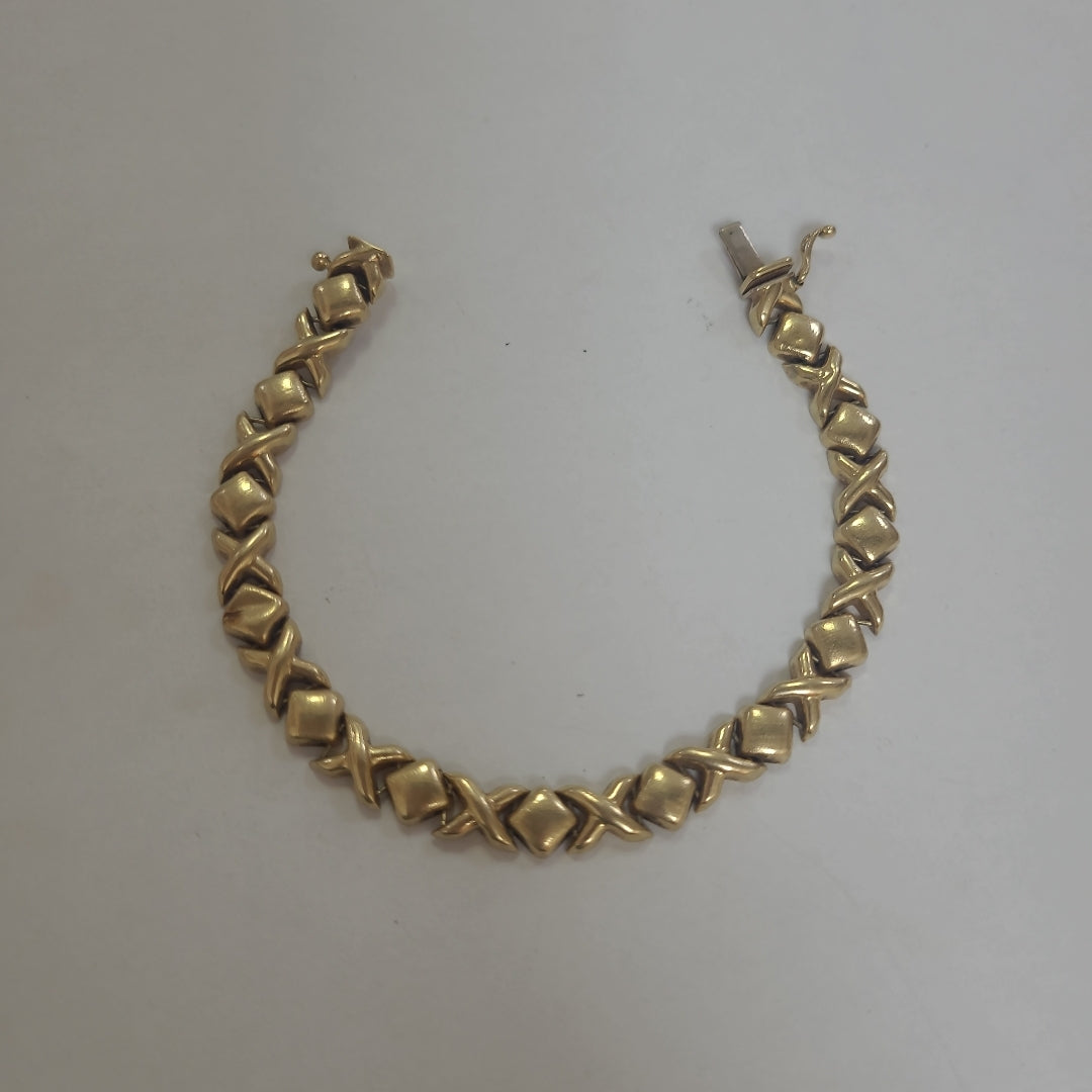 PULSERA ORO 14 K 9.4 GRMS (SEMINUEVO)