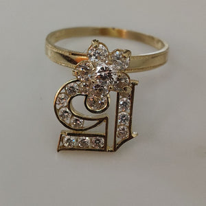 ANILLITO ORO 14 K 2,60 GRMS (SEMINUEVO)