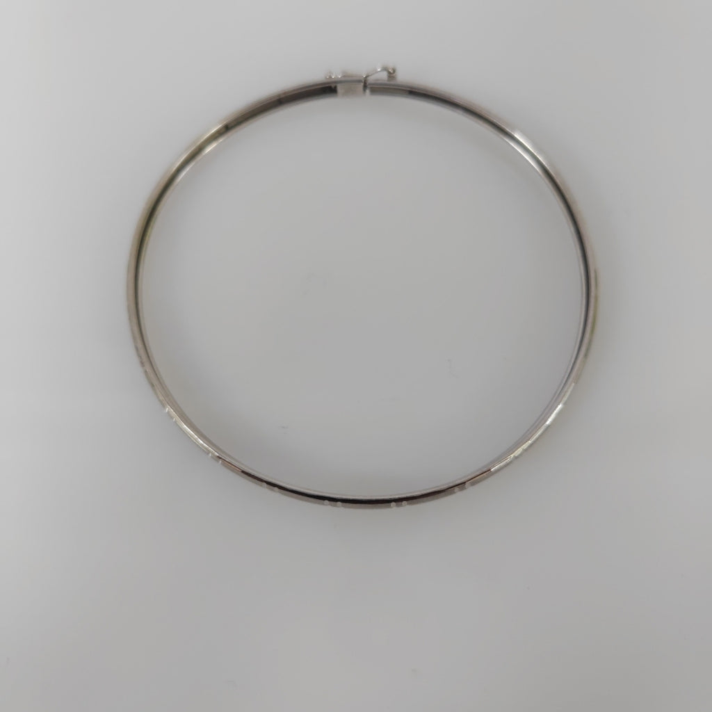 PULSERA RIGIDA ORO 14 K 4.8 GRMS (SEMINUEVO)