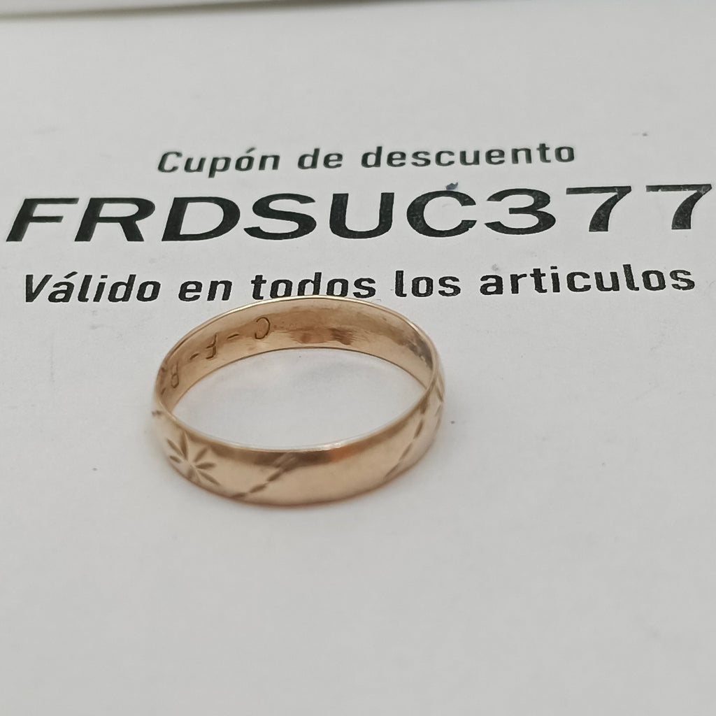 ARGOLLA ORO 8 K 1,60 GRMS (SEMINUEVO)