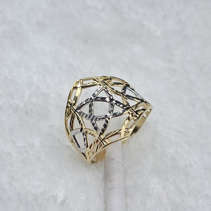 ANILLOS CON ESTRELLA CELTA 14K TALLA 7.5 2.2 GR (NUEVO)