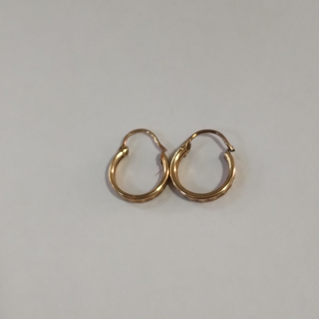 ARRACADAS PAR ORO 10 K 1.3 GRMS (SEMINUEVO)