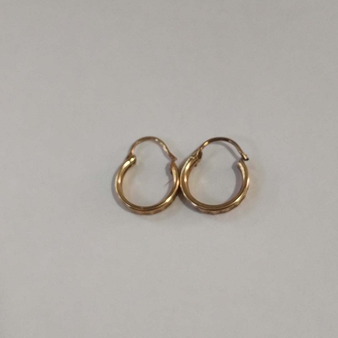 ARRACADAS PAR ORO 10 K 1.3 GRMS (SEMINUEVO)