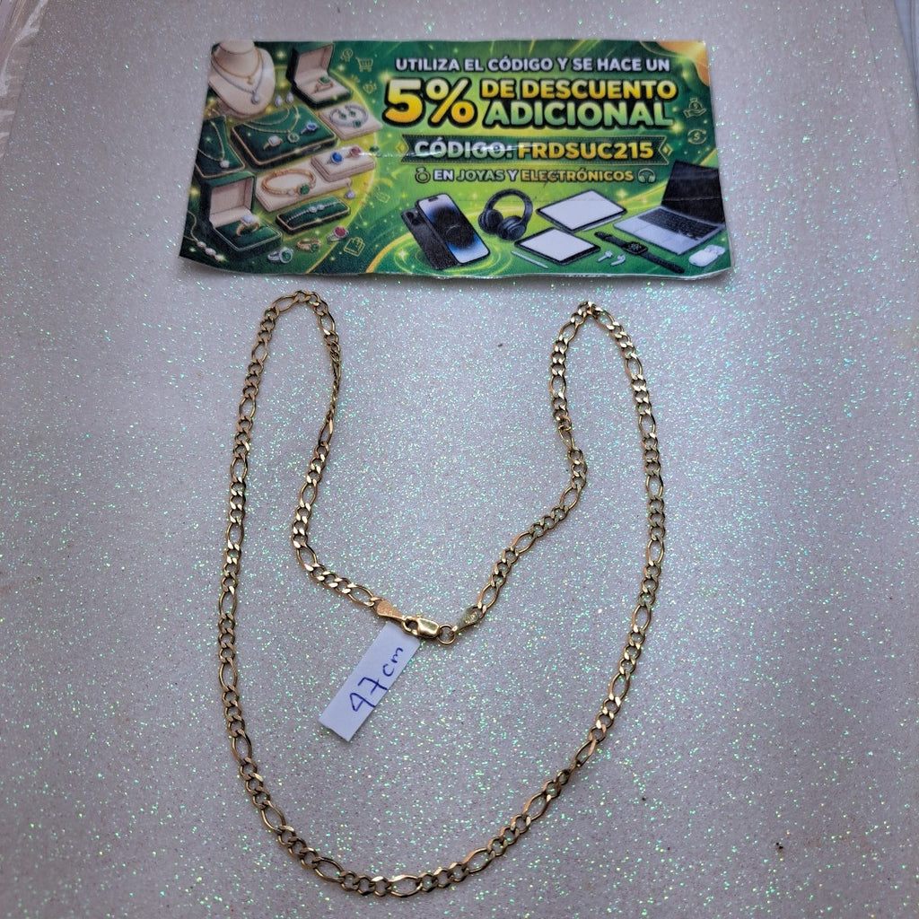 CADENA ORO 10 K 6,00 GRMS (SEMINUEVO)