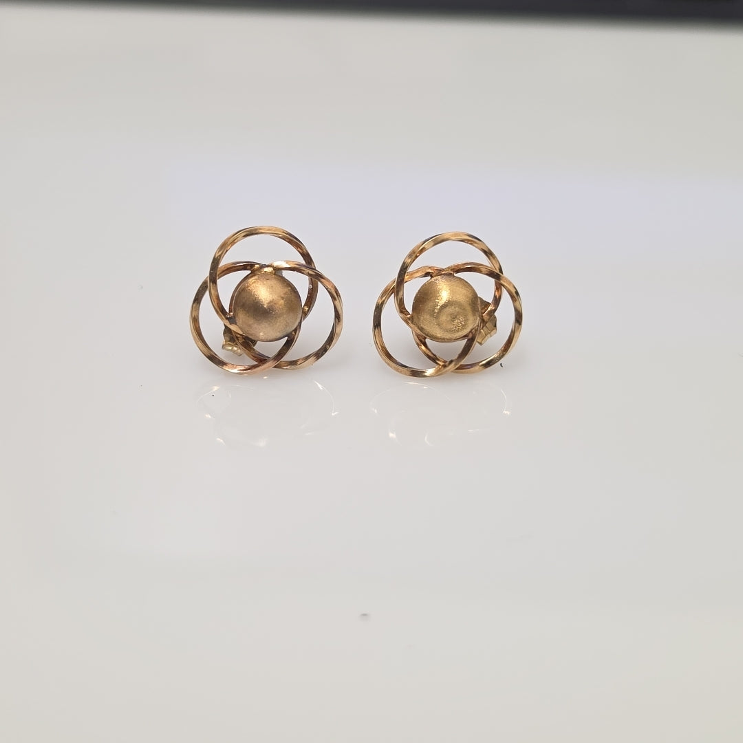 ARETES PAR ORO 10 K 1.3 GRMS (SEMINUEVO)