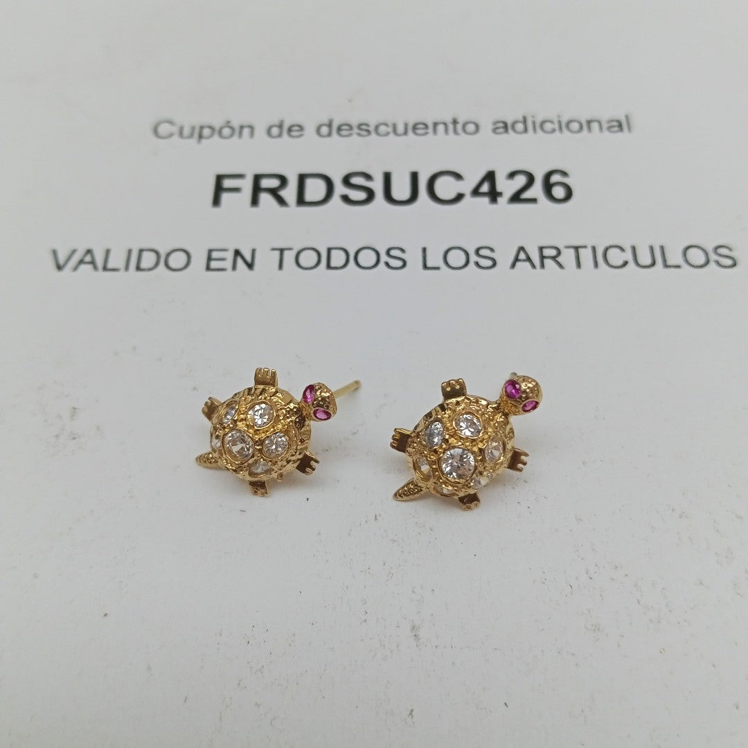 ARETES PAR ORO 10 K 2.4 GRMS (SEMINUEVO)