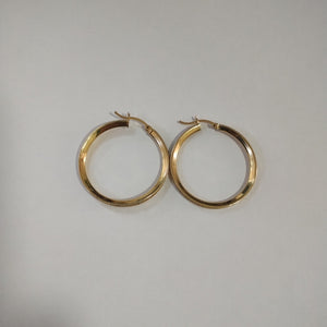 ARRACADAS PAR ORO 14 K 4.8 GRMS (SEMINUEVO)
