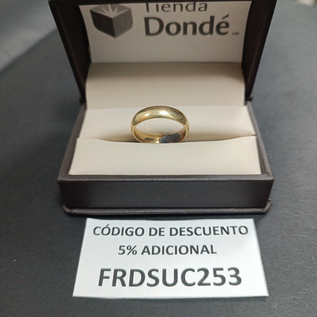ARGOLLA ORO 10 K 4,50 GRMS (SEMINUEVO)