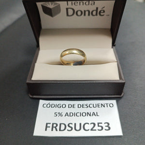 ARGOLLA ORO 10 K 4,50 GRMS (SEMINUEVO)