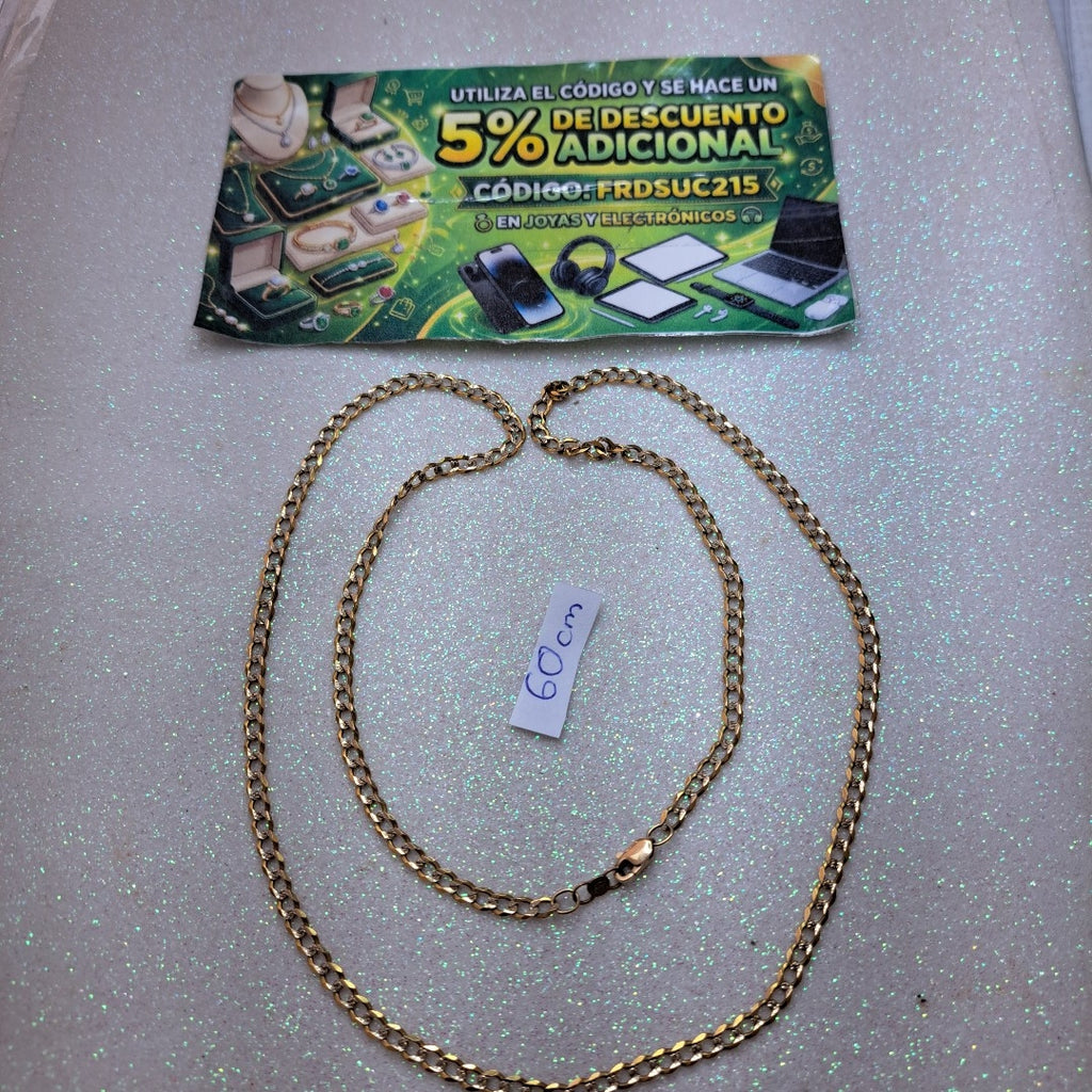 CADENA ORO 10 K 7,70 GRMS (SEMINUEVO)