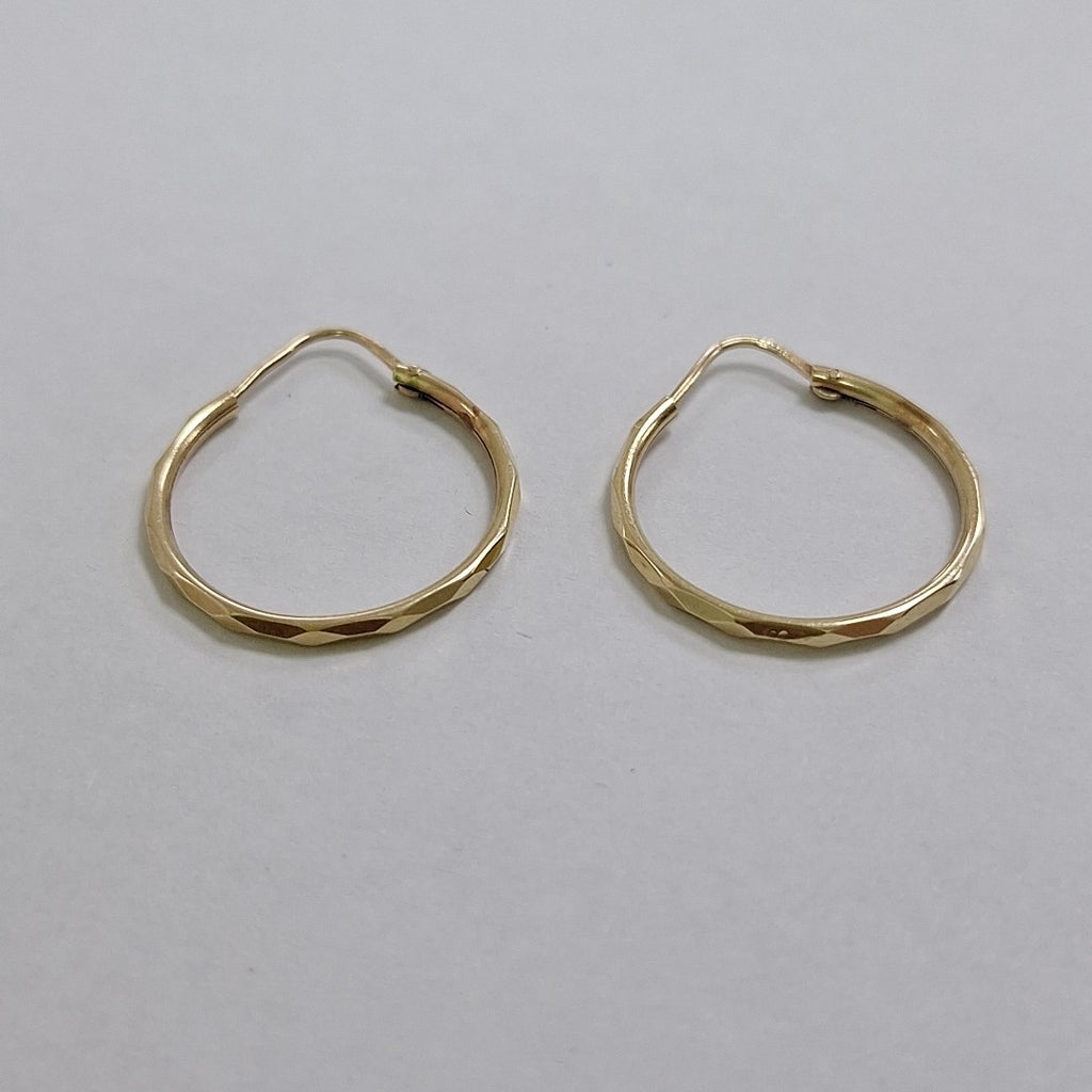 ARRACADAS PAR ORO 10 K 1,30 GRMS (SEMINUEVO)