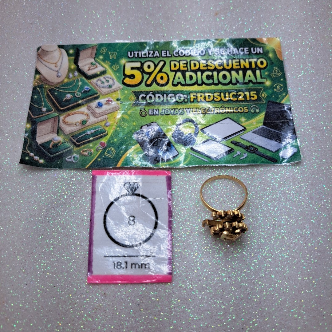 ANILLITO ORO 14 K 5,30 GRMS (SEMINUEVO)