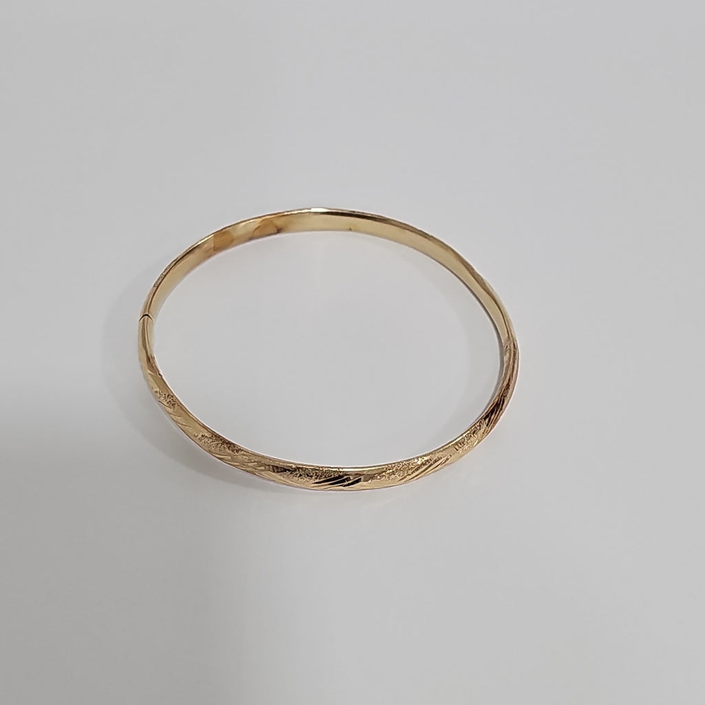 PULSERA RIGIDA ORO 14 K 5.1 GRMS (SEMINUEVO)