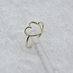 ANILLOS ANILLITO FIG CORAZON 10K TALLA 9 0.9 GR (NUEVO)