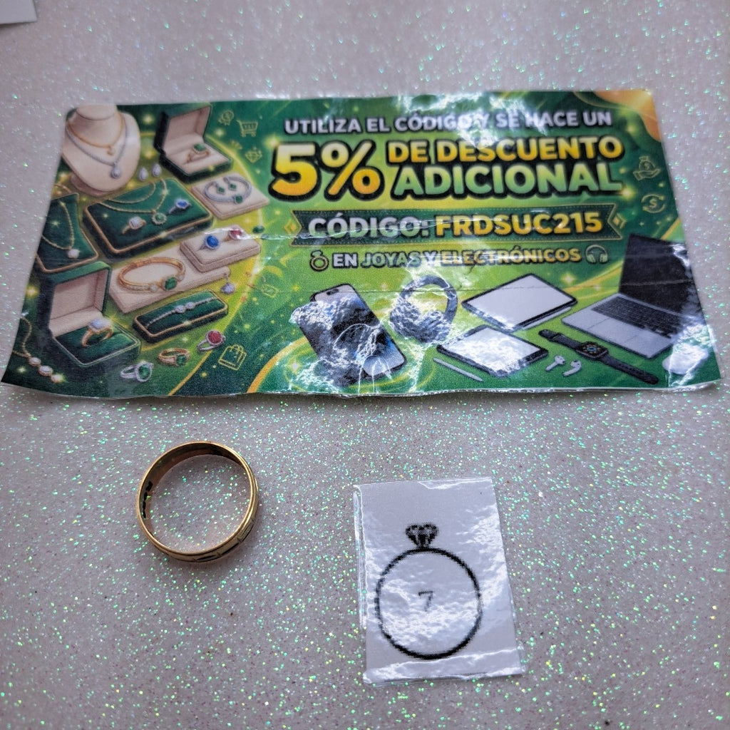 ARGOLLA ORO 10 K 1,90 GRMS (SEMINUEVO)