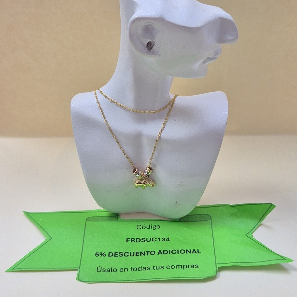 CADENA ORO 10 K 1,30 GRMS (SEMINUEVO)
