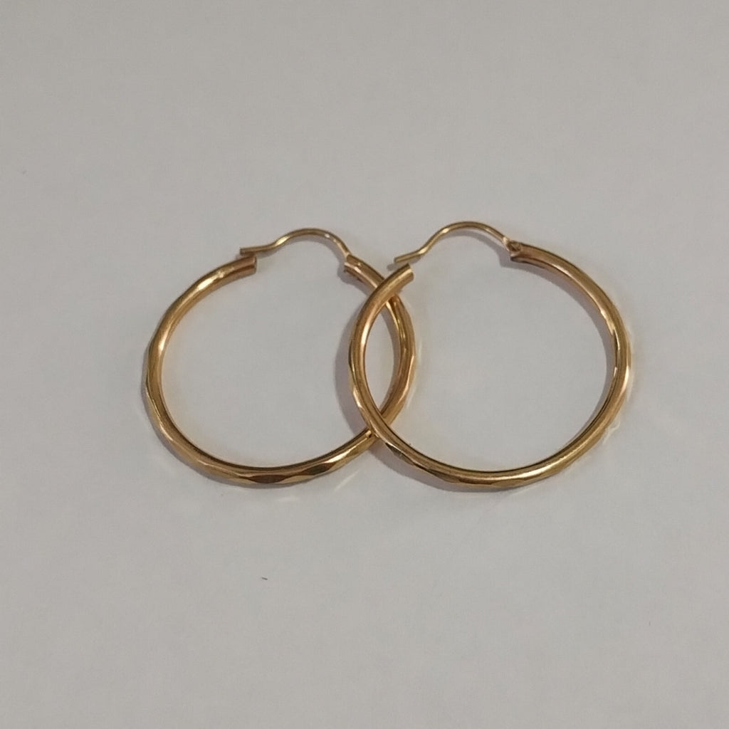 ARRACADAS PAR ORO 10 K 1.4 GRMS (SEMINUEVO)