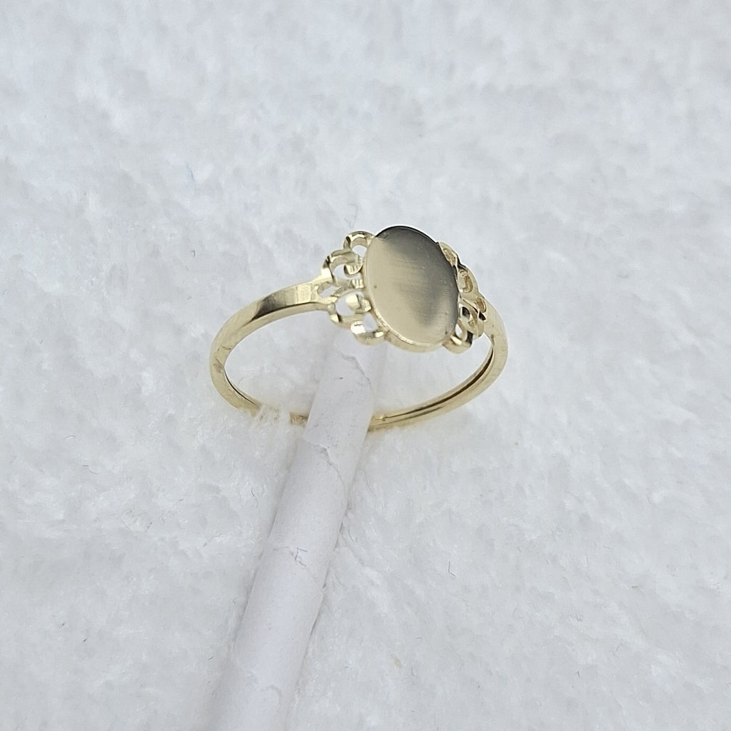 ANILLOS ANILLITO 10K TALLA 7 0.9 GR (NUEVO)