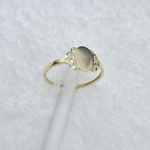 ANILLOS ANILLITO 10K TALLA 7 0.9 GR (NUEVO)