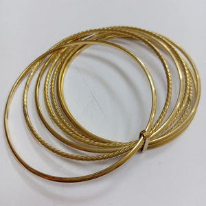 SEMANARIO DE PULSERAS ORO 14 K 11,80 GRMS (SEMINUEVO)
